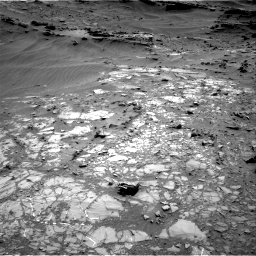 Nasa's Mars rover Curiosity acquired this image using its Right Navigation Camera on Sol 1104, at drive 3022, site number 49