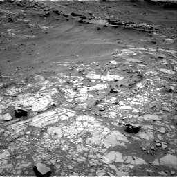 Nasa's Mars rover Curiosity acquired this image using its Right Navigation Camera on Sol 1104, at drive 3028, site number 49