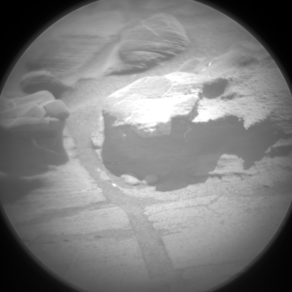 Nasa's Mars rover Curiosity acquired this image using its Chemistry & Camera (ChemCam) on Sol 1105, at drive 0, site number 50