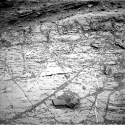 Nasa's Mars rover Curiosity acquired this image using its Left Navigation Camera on Sol 1106, at drive 6, site number 50
