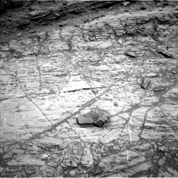 Nasa's Mars rover Curiosity acquired this image using its Left Navigation Camera on Sol 1106, at drive 12, site number 50