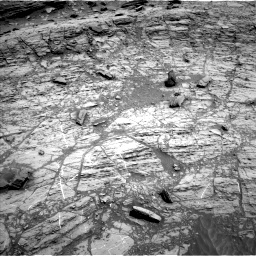 Nasa's Mars rover Curiosity acquired this image using its Left Navigation Camera on Sol 1106, at drive 18, site number 50
