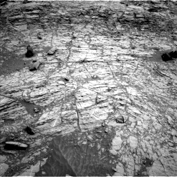 Nasa's Mars rover Curiosity acquired this image using its Left Navigation Camera on Sol 1106, at drive 24, site number 50