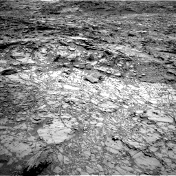 Nasa's Mars rover Curiosity acquired this image using its Left Navigation Camera on Sol 1106, at drive 54, site number 50