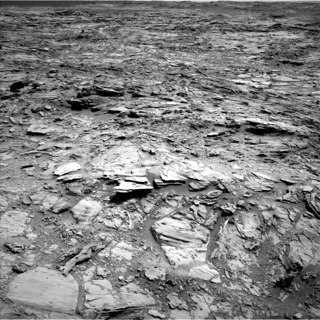 Nasa's Mars rover Curiosity acquired this image using its Left Navigation Camera on Sol 1106, at drive 84, site number 50
