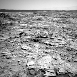 Nasa's Mars rover Curiosity acquired this image using its Left Navigation Camera on Sol 1106, at drive 90, site number 50