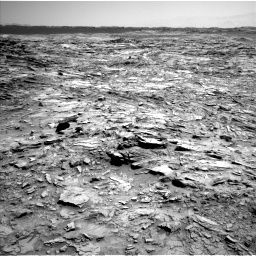 Nasa's Mars rover Curiosity acquired this image using its Left Navigation Camera on Sol 1106, at drive 96, site number 50
