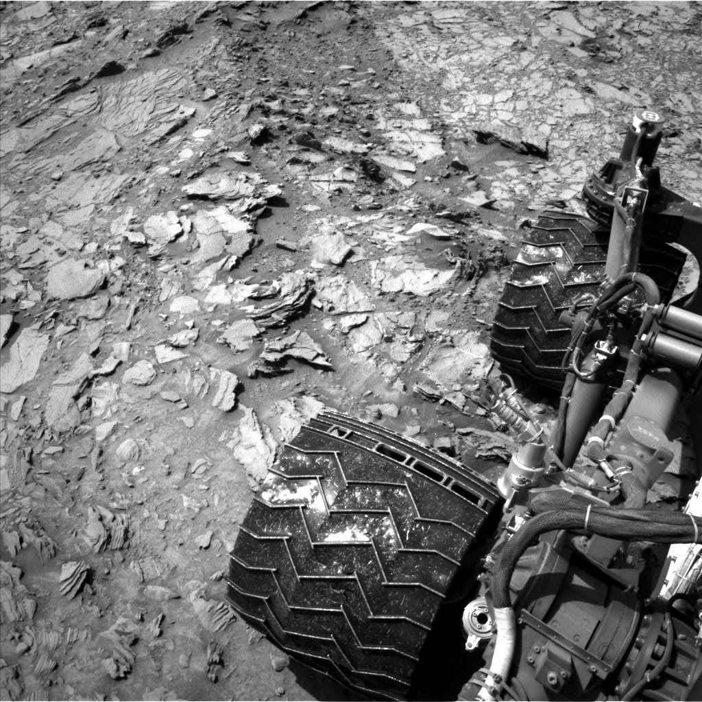 Nasa's Mars rover Curiosity acquired this image using its Left Navigation Camera on Sol 1106, at drive 114, site number 50