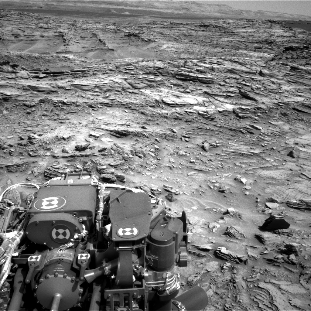 Nasa's Mars rover Curiosity acquired this image using its Left Navigation Camera on Sol 1106, at drive 114, site number 50
