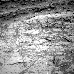 Nasa's Mars rover Curiosity acquired this image using its Right Navigation Camera on Sol 1106, at drive 0, site number 50