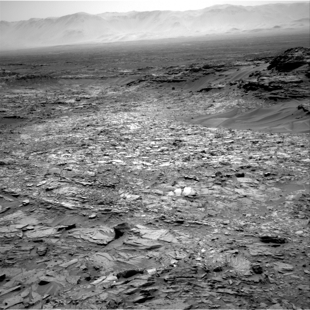 Nasa's Mars rover Curiosity acquired this image using its Right Navigation Camera on Sol 1106, at drive 114, site number 50