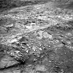 Nasa's Mars rover Curiosity acquired this image using its Left Navigation Camera on Sol 1107, at drive 180, site number 50