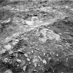 Nasa's Mars rover Curiosity acquired this image using its Left Navigation Camera on Sol 1107, at drive 186, site number 50