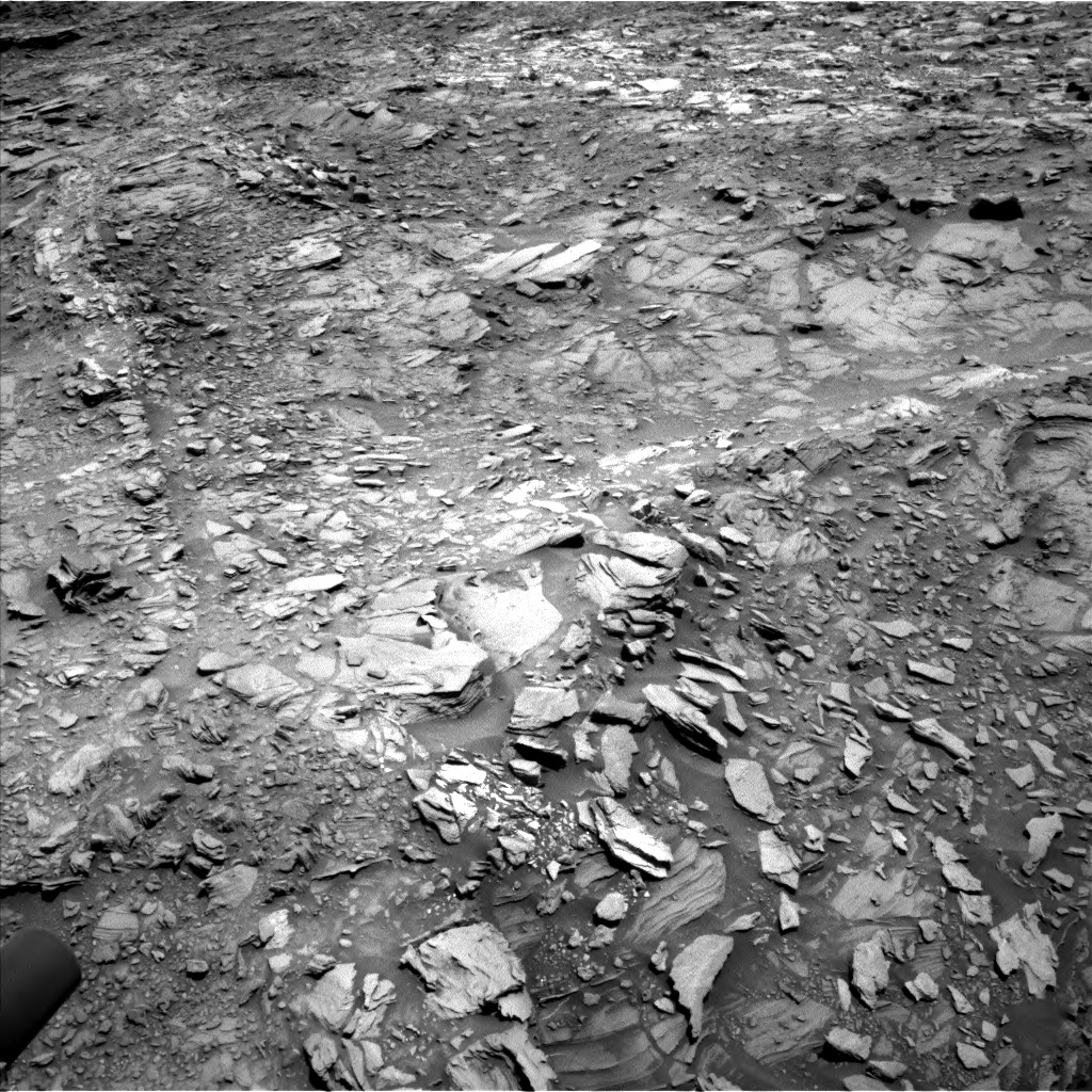 Nasa's Mars rover Curiosity acquired this image using its Left Navigation Camera on Sol 1107, at drive 192, site number 50