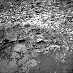 Nasa's Mars rover Curiosity acquired this image using its Left Navigation Camera on Sol 1107, at drive 216, site number 50