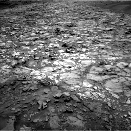 Nasa's Mars rover Curiosity acquired this image using its Left Navigation Camera on Sol 1107, at drive 222, site number 50