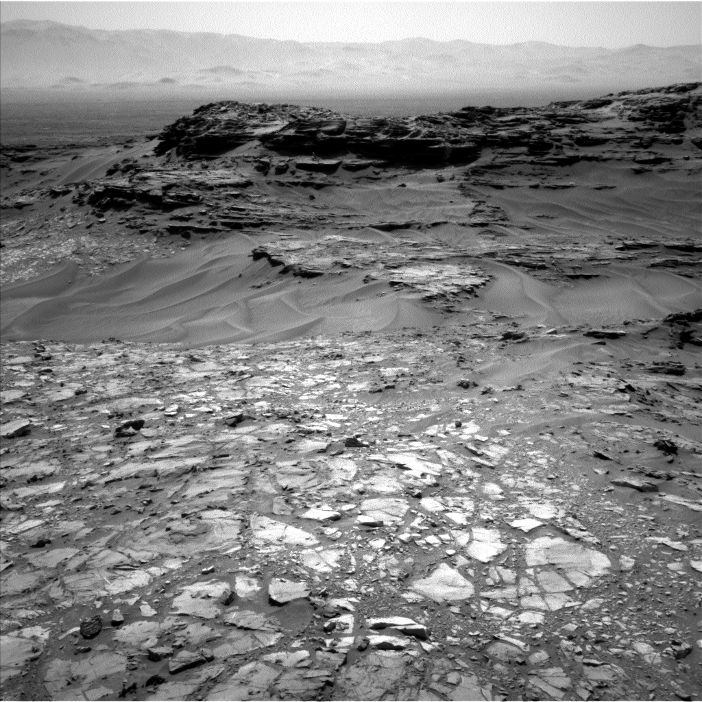 Nasa's Mars rover Curiosity acquired this image using its Left Navigation Camera on Sol 1107, at drive 250, site number 50