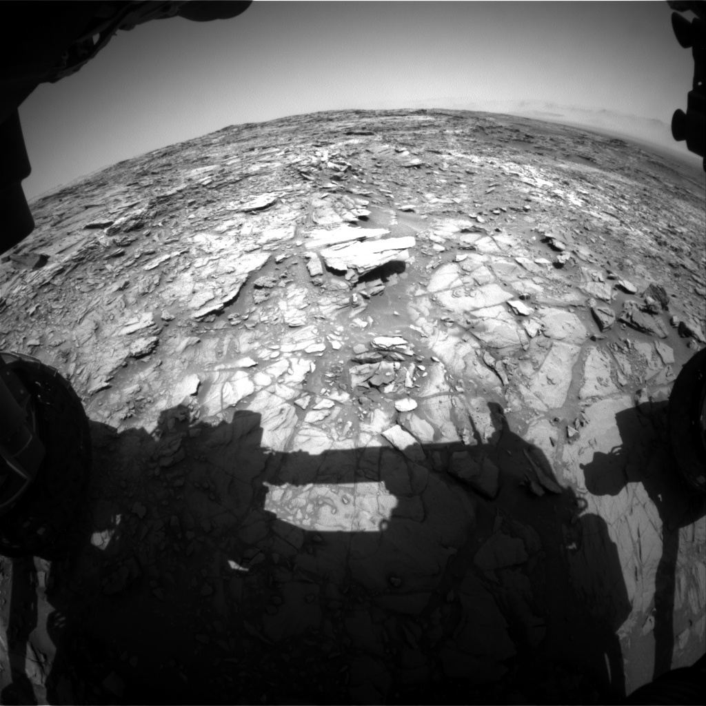 Nasa's Mars rover Curiosity acquired this image using its Front Hazard Avoidance Camera (Front Hazcam) on Sol 1108, at drive 250, site number 50