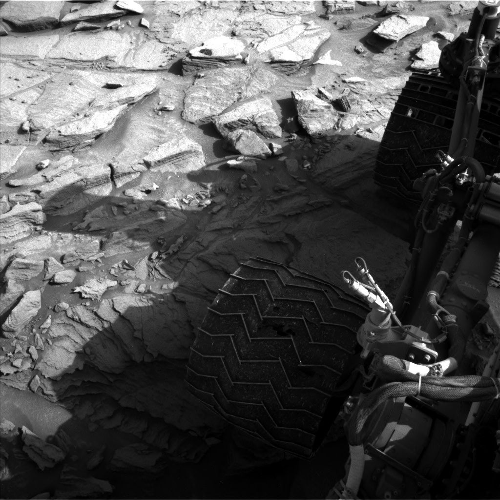 Nasa's Mars rover Curiosity acquired this image using its Left Navigation Camera on Sol 1110, at drive 448, site number 50