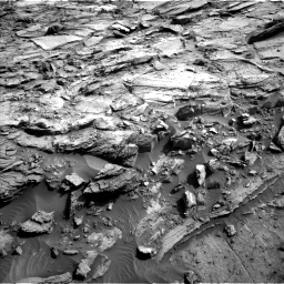 Nasa's Mars rover Curiosity acquired this image using its Left Navigation Camera on Sol 1112, at drive 586, site number 50