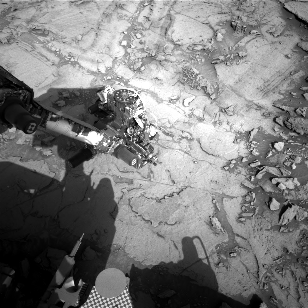 Nasa's Mars rover Curiosity acquired this image using its Right Navigation Camera on Sol 1116, at drive 592, site number 50