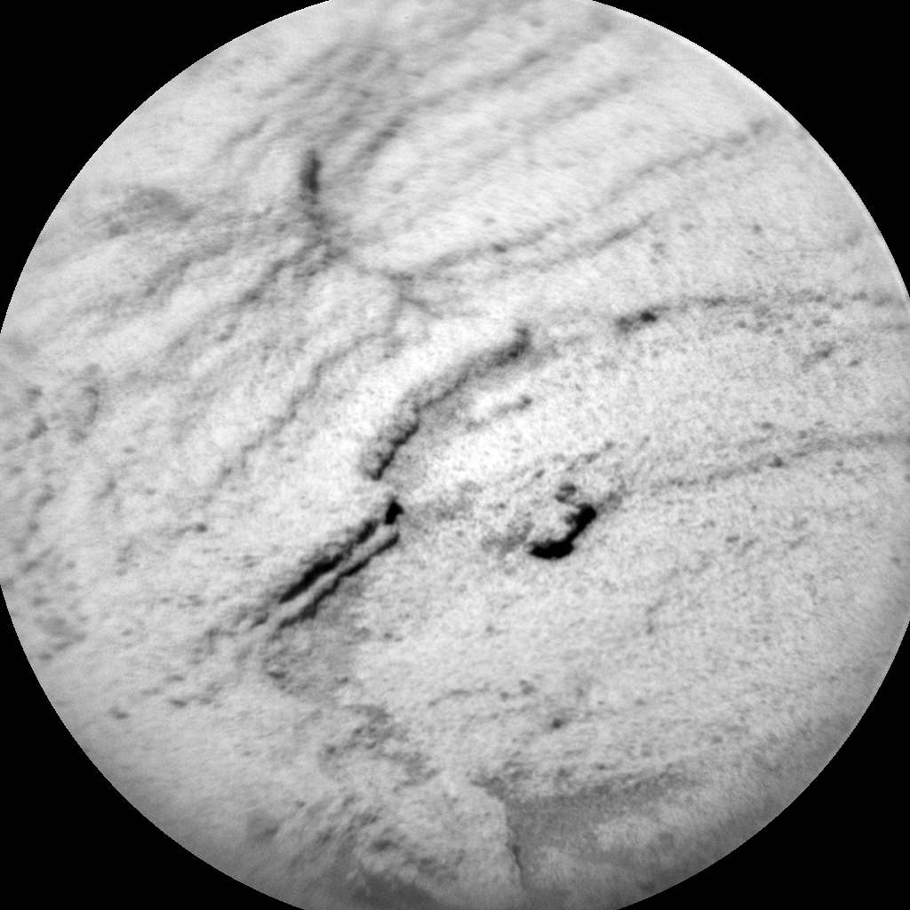 Nasa's Mars rover Curiosity acquired this image using its Chemistry & Camera (ChemCam) on Sol 1118, at drive 592, site number 50