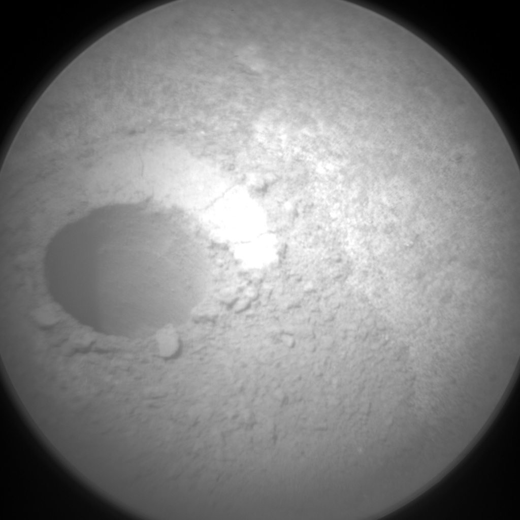 Nasa's Mars rover Curiosity acquired this image using its Chemistry & Camera (ChemCam) on Sol 1123, at drive 592, site number 50