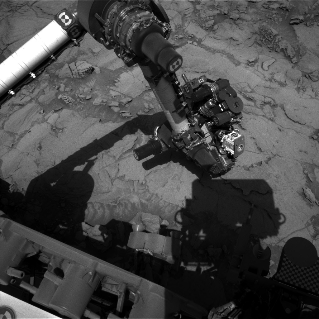 Nasa's Mars rover Curiosity acquired this image using its Left Navigation Camera on Sol 1126, at drive 592, site number 50