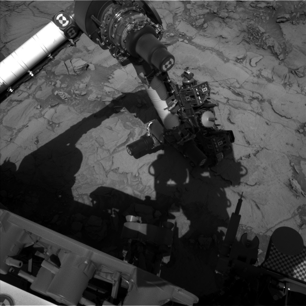Nasa's Mars rover Curiosity acquired this image using its Left Navigation Camera on Sol 1126, at drive 592, site number 50