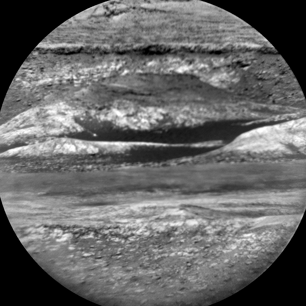 Nasa's Mars rover Curiosity acquired this image using its Chemistry & Camera (ChemCam) on Sol 1126, at drive 592, site number 50