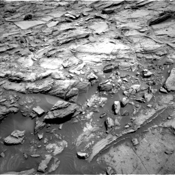 Nasa's Mars rover Curiosity acquired this image using its Left Navigation Camera on Sol 1127, at drive 598, site number 50