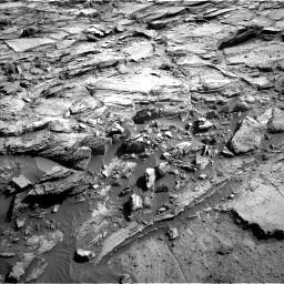 Nasa's Mars rover Curiosity acquired this image using its Left Navigation Camera on Sol 1127, at drive 604, site number 50