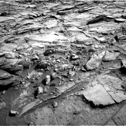 Nasa's Mars rover Curiosity acquired this image using its Left Navigation Camera on Sol 1127, at drive 610, site number 50