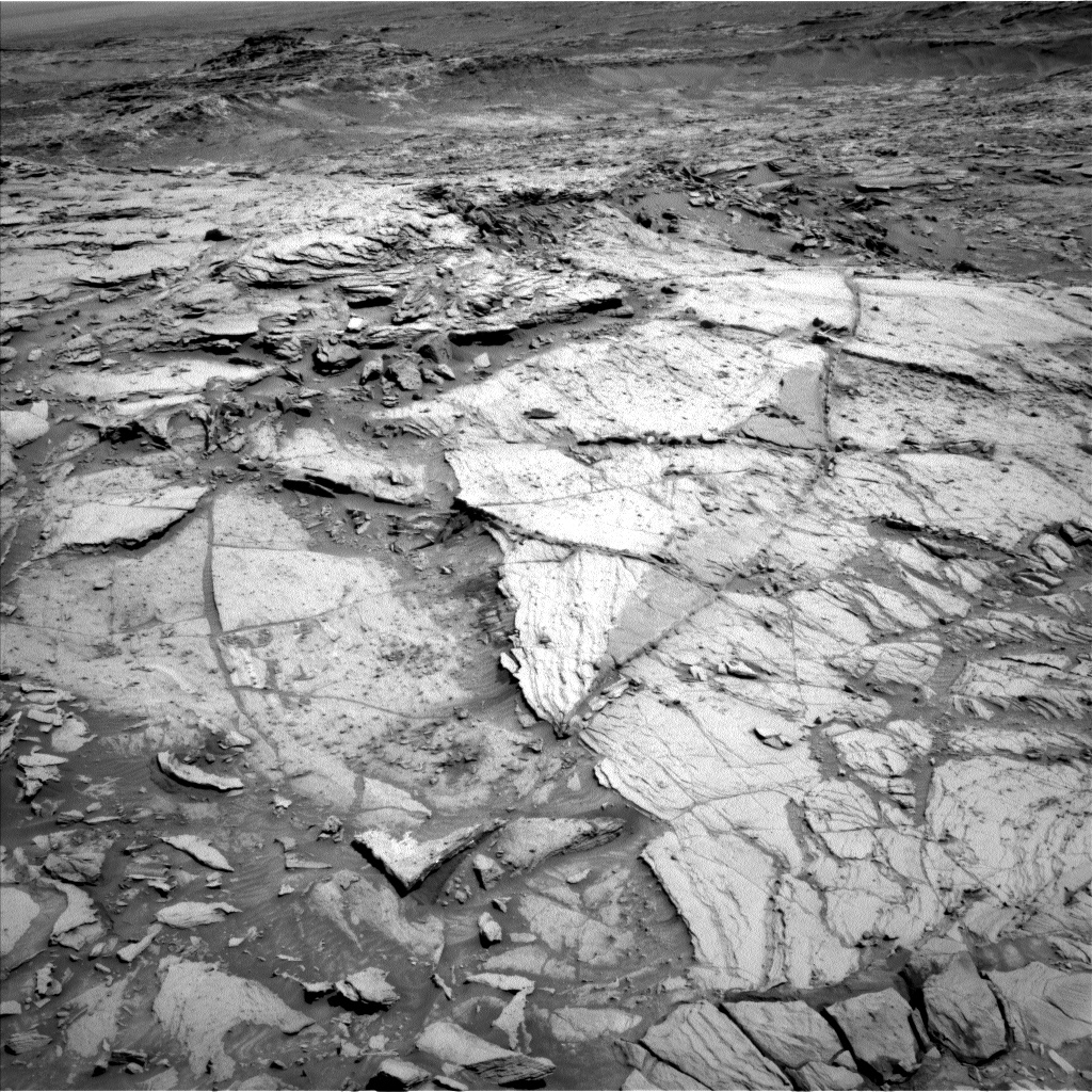 Nasa's Mars rover Curiosity acquired this image using its Left Navigation Camera on Sol 1136, at drive 676, site number 50