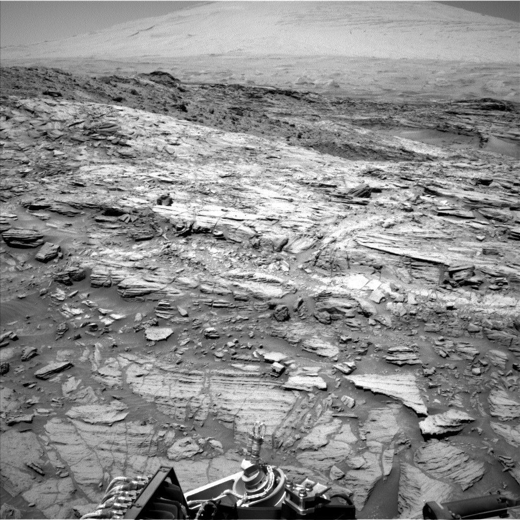 Nasa's Mars rover Curiosity acquired this image using its Left Navigation Camera on Sol 1136, at drive 676, site number 50