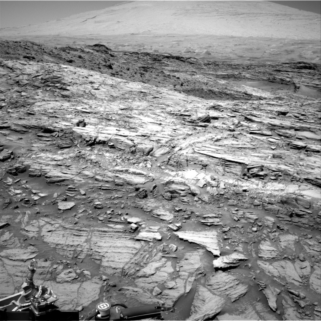 Nasa's Mars rover Curiosity acquired this image using its Right Navigation Camera on Sol 1136, at drive 676, site number 50