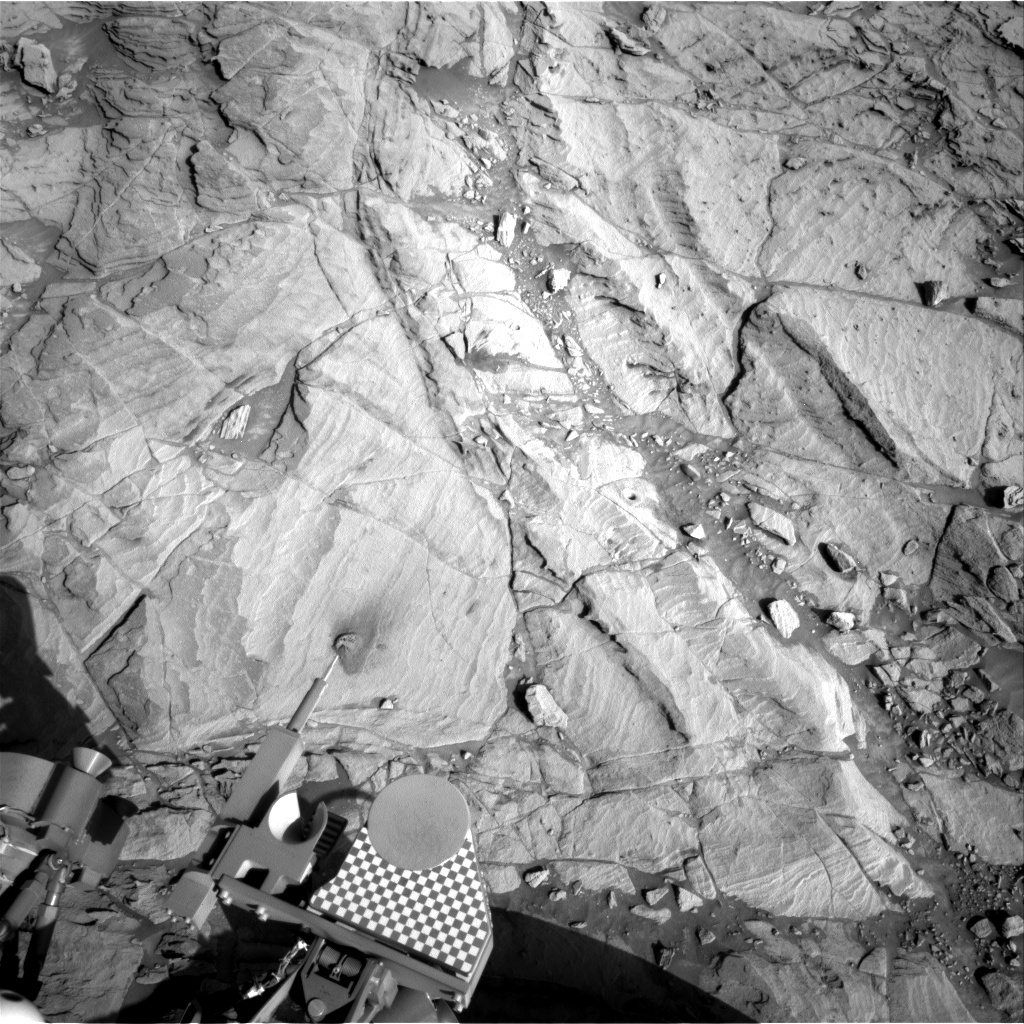 Nasa's Mars rover Curiosity acquired this image using its Right Navigation Camera on Sol 1137, at drive 676, site number 50