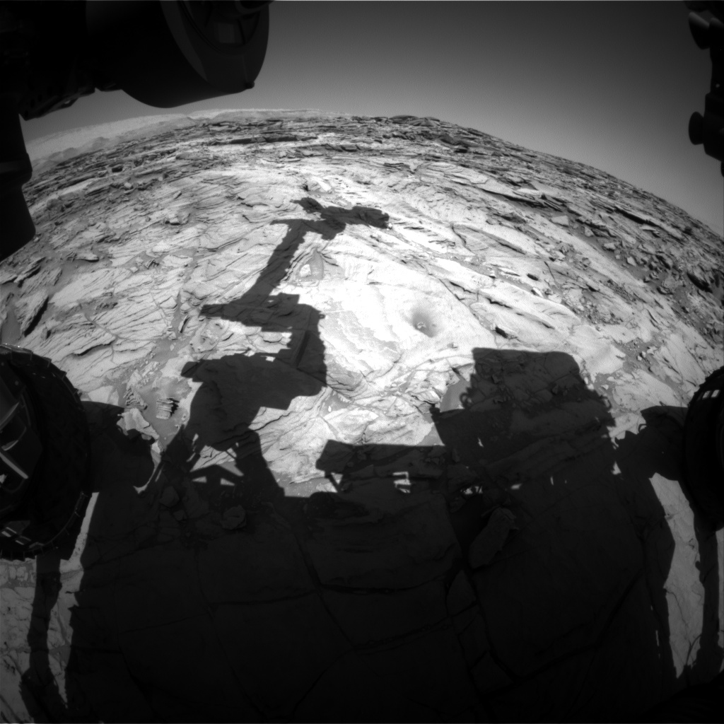 Nasa's Mars rover Curiosity acquired this image using its Front Hazard Avoidance Camera (Front Hazcam) on Sol 1139, at drive 676, site number 50