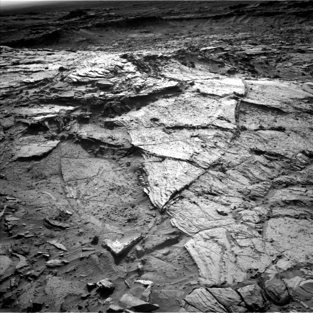 Nasa's Mars rover Curiosity acquired this image using its Left Navigation Camera on Sol 1140, at drive 676, site number 50