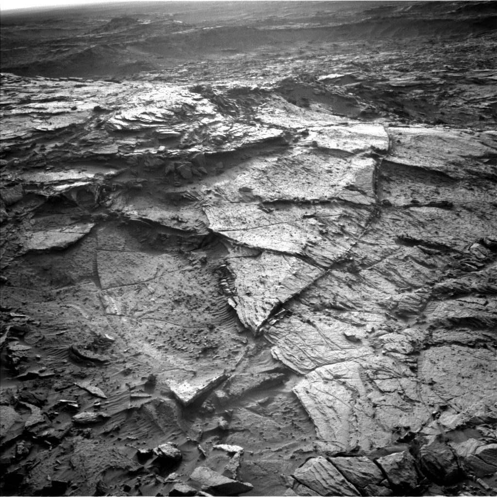 Nasa's Mars rover Curiosity acquired this image using its Left Navigation Camera on Sol 1141, at drive 676, site number 50
