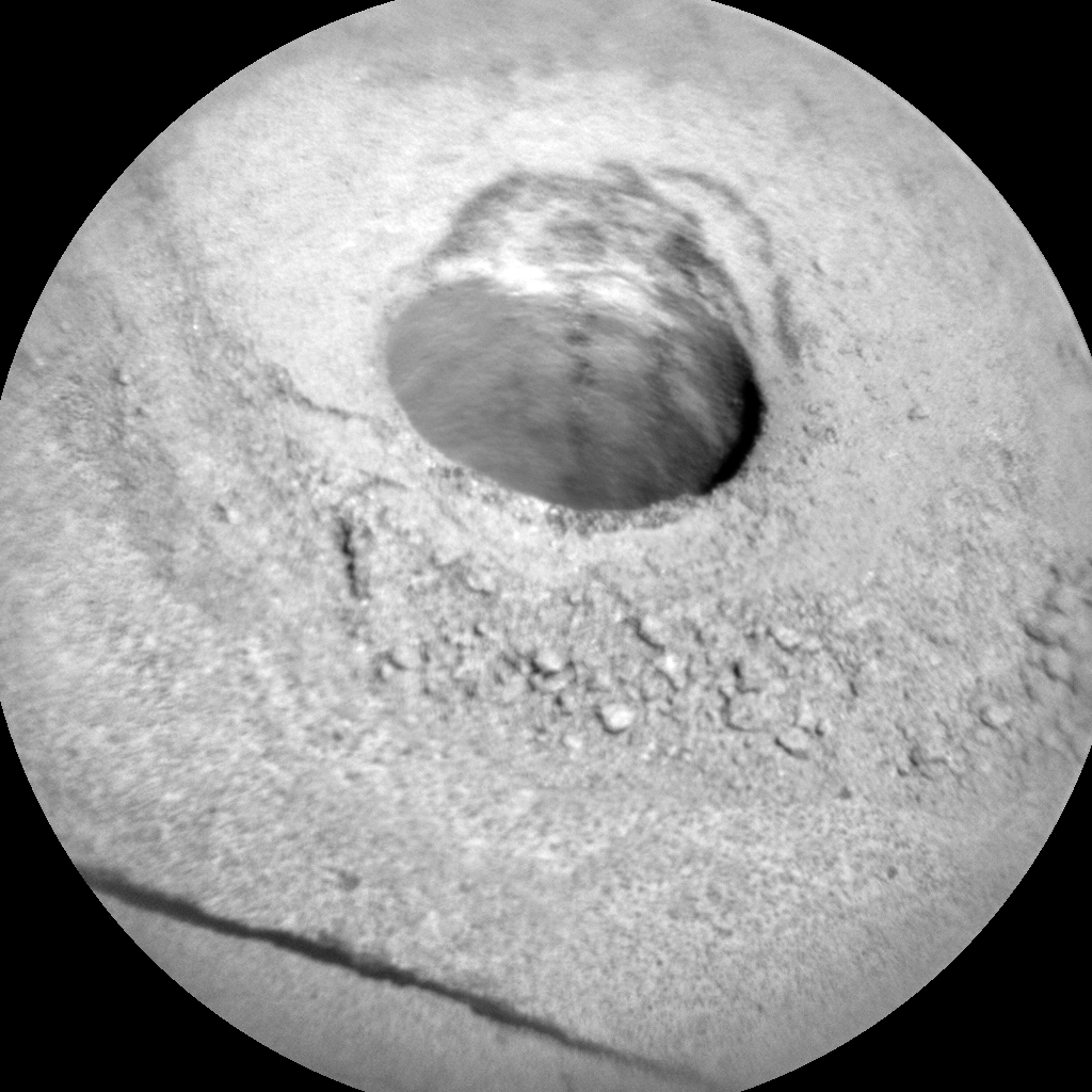 Nasa's Mars rover Curiosity acquired this image using its Chemistry & Camera (ChemCam) on Sol 1141, at drive 676, site number 50