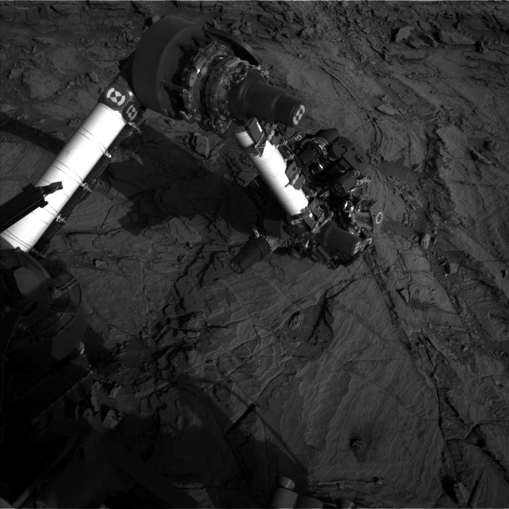 Nasa's Mars rover Curiosity acquired this image using its Left Navigation Camera on Sol 1143, at drive 676, site number 50