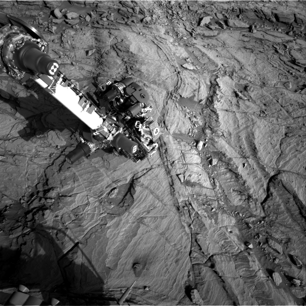 Nasa's Mars rover Curiosity acquired this image using its Right Navigation Camera on Sol 1143, at drive 676, site number 50