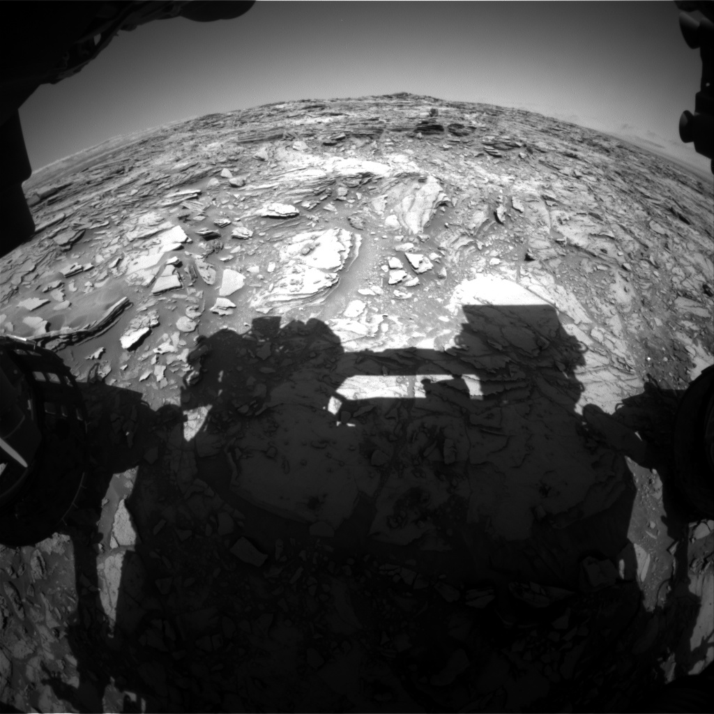 Nasa's Mars rover Curiosity acquired this image using its Front Hazard Avoidance Camera (Front Hazcam) on Sol 1146, at drive 848, site number 50