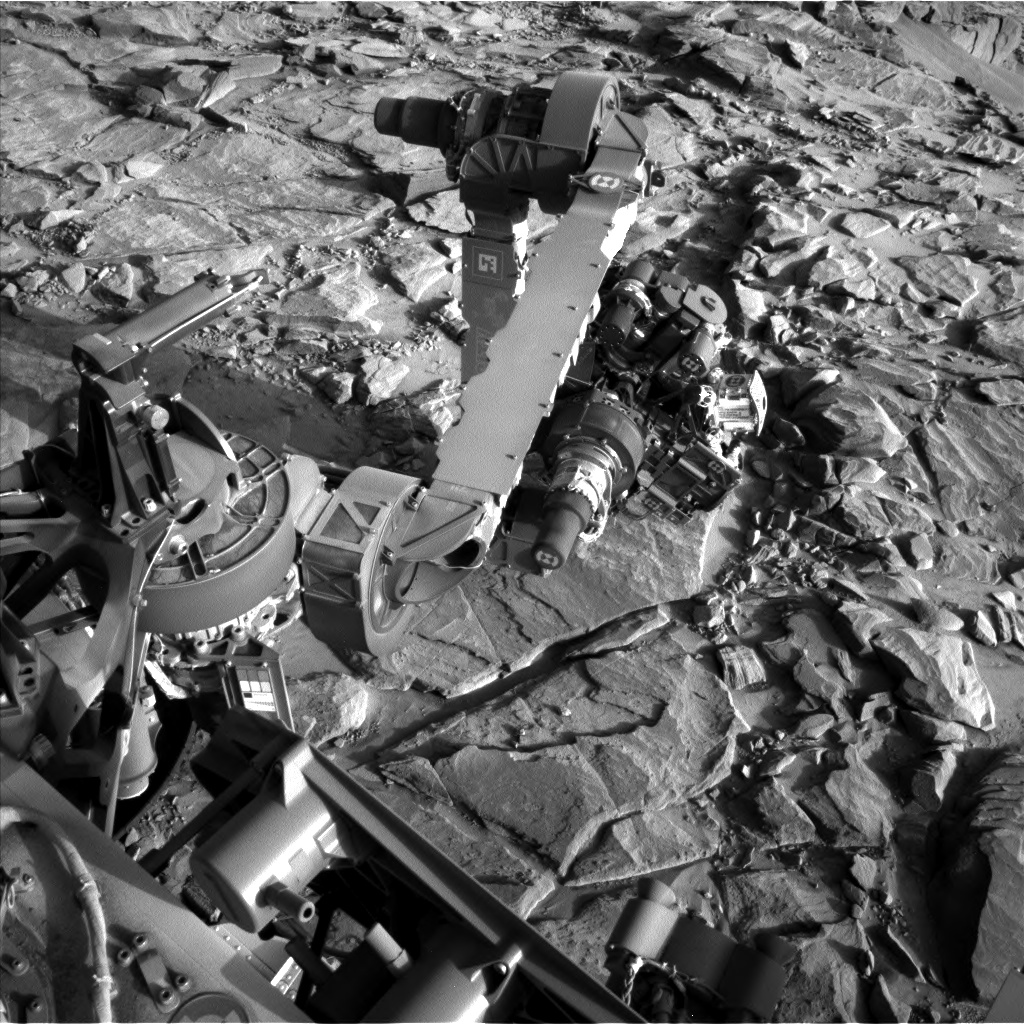 Nasa's Mars rover Curiosity acquired this image using its Left Navigation Camera on Sol 1150, at drive 1116, site number 50