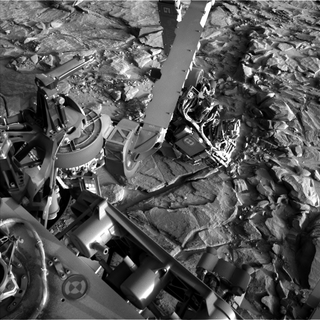 Nasa's Mars rover Curiosity acquired this image using its Left Navigation Camera on Sol 1150, at drive 1116, site number 50