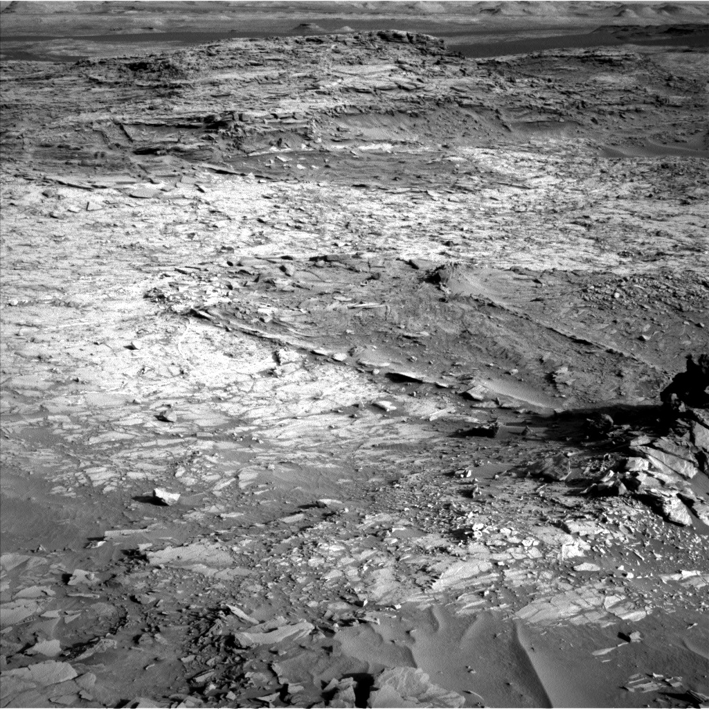 Nasa's Mars rover Curiosity acquired this image using its Left Navigation Camera on Sol 1151, at drive 1222, site number 50