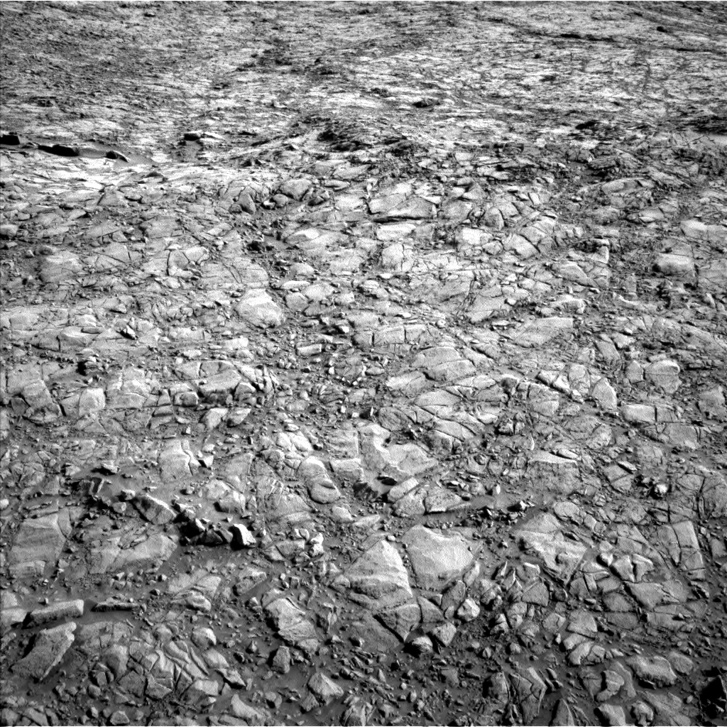 Nasa's Mars rover Curiosity acquired this image using its Left Navigation Camera on Sol 1153, at drive 1582, site number 50