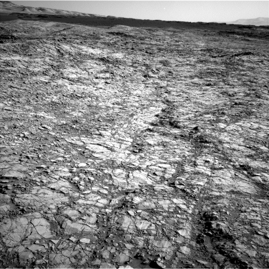 Nasa's Mars rover Curiosity acquired this image using its Left Navigation Camera on Sol 1153, at drive 1624, site number 50