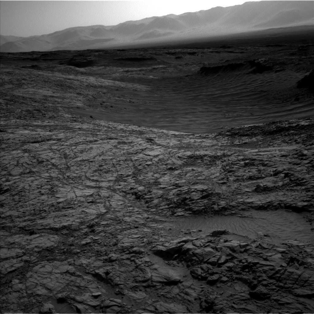 Nasa's Mars rover Curiosity acquired this image using its Left Navigation Camera on Sol 1153, at drive 1624, site number 50